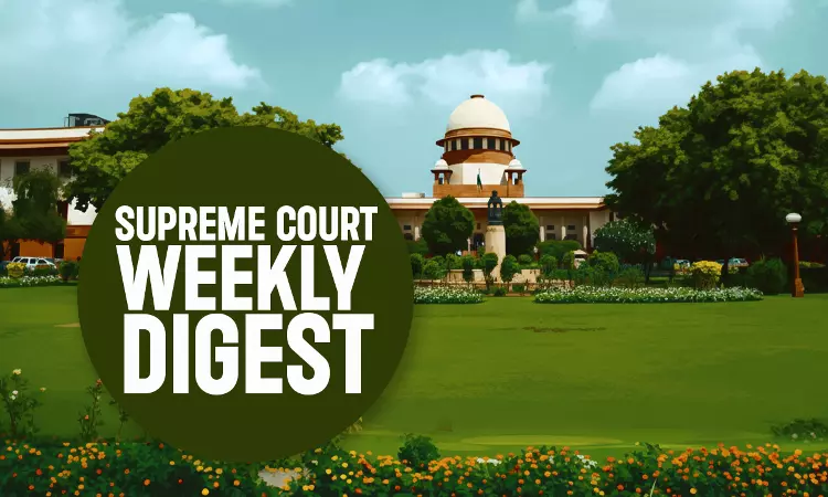 Supreme Court Weekly Digest January 21 - 31, 2026