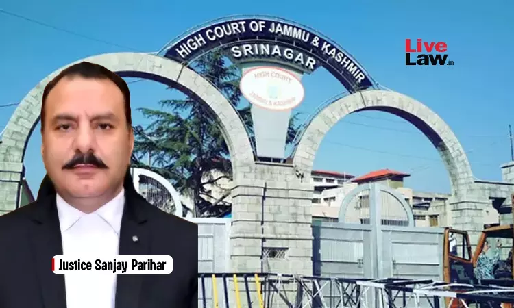 Private Agreement Cannot Dissolve Marriage But Can Be Relied On To Prove Mutual Separation, Act As Bar To Maintenance: J&K&L High Court