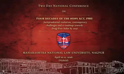 MNLU Nagpur To Host Two-Day National Conference On Four Decades of NDPS Act (April 10–11, 2026) MNLU Nagpur To Host Two-Day National Conference On Four Decades of NDPS Act (April 10–11, 2026)