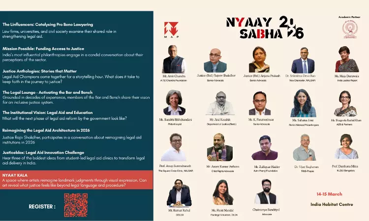 Migration And Asylum Project & NALSAR University Of Law To Host Nyaay Sabha 2026 On Access To Justice Migration And Asylum Project & NALSAR University Of Law To Host Nyaay Sabha 2026 On Access To Justice