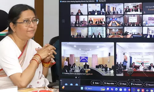 MP State Legal Services Authority Marks International Womens Day With Online Interaction For Women Judicial Officers MP State Legal Services Authority Marks International Womens Day With Online Interaction For Women Judicial Officers