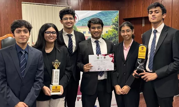 Jindal Global Law School Finishes Runners-Up At 2nd DSNLU Vis Pre-Moot 2026 Jindal Global Law School Finishes Runners-Up At 2nd DSNLU Vis Pre-Moot 2026