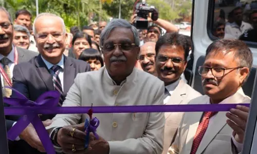 Justice Vikram Nath Inaugurates Mobile Lok Adalat Vans Of Telangana State Legal Services Authority Justice Vikram Nath Inaugurates Mobile Lok Adalat Vans Of Telangana State Legal Services Authority