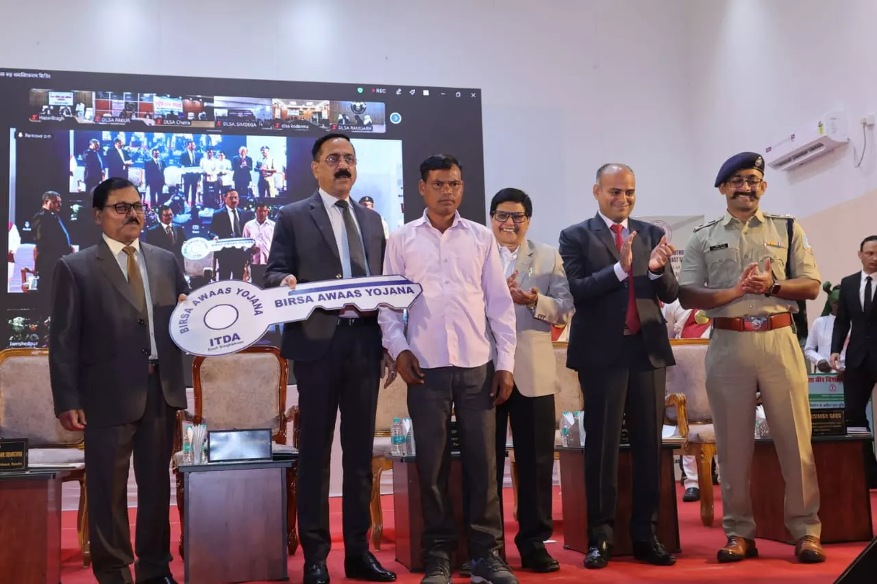 Over 24 Lakh Cases Disposed In 1st National Lok Adalat Of 2026 In Jharkhand Over 24 Lakh Cases Disposed In 1st National Lok Adalat Of 2026 In Jharkhand