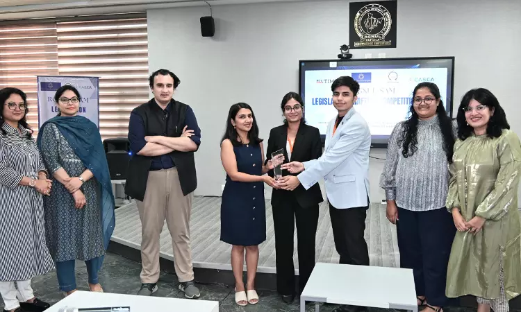 NLU Jodhpur Wins Inaugural RGNUL–SAM Legislation Drafting Competition 2026 NLU Jodhpur Wins Inaugural RGNUL–SAM Legislation Drafting Competition 2026
