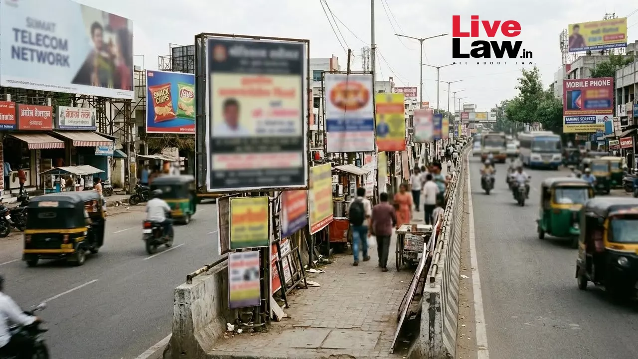 Advertisement Boards On Road Dividers Must Be At Least 12 Feet Above Road Surface: Jharkhand High Court Advertisement Boards On Road Dividers Must Be At Least 12 Feet Above Road Surface: Jharkhand High Court