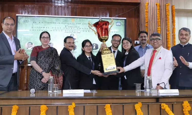 DBRANLU Concludes 3rd National Moot Court Competition 2026 In Collaboration With NHRC DBRANLU Concludes 3rd National Moot Court Competition 2026 In Collaboration With NHRC