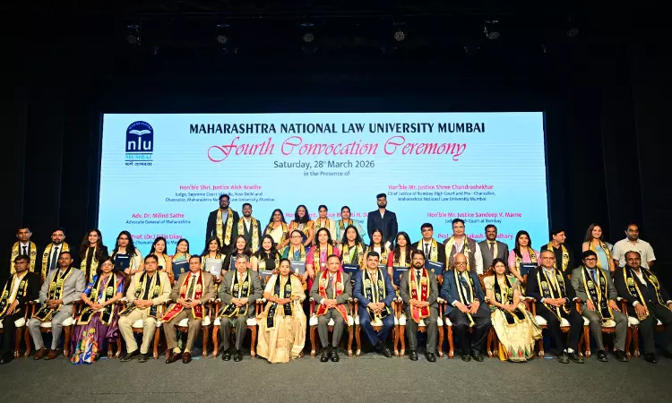 MNLU Mumbai Holds 4th Convocation At Ravindra Natya Mandir, Degrees Conferred On Graduating Students MNLU Mumbai Holds 4th Convocation At Ravindra Natya Mandir, Degrees Conferred On Graduating Students