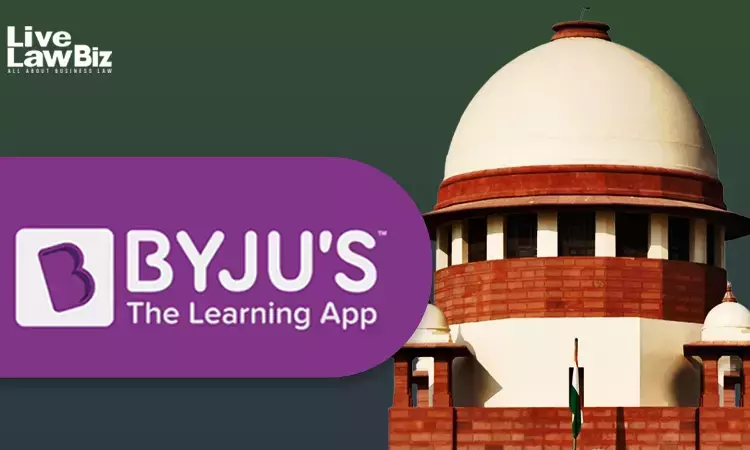 Perfect Order : Supreme Court Dismisses Byju Raveendrans Appeal Against NCLT Restoring Original CoC In Think & Learn CIRP Perfect Order : Supreme Court Dismisses Byju Raveendrans Appeal Against NCLT Restoring Original CoC In Think & Learn CIRP
