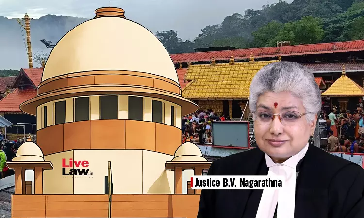 There Cant Be Untouchability For 3 Days A Month, Justice Nagarathna On Article 17 Application In Sabarimala Case There Cant Be Untouchability For 3 Days A Month, Justice Nagarathna On Article 17 Application In Sabarimala Case
