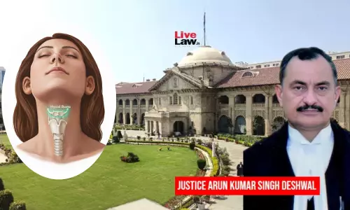 Fracture Of Hyoid Bone Not Mandatory To Prove Strangulation: Allahabad High Court Denies Bail To Husband