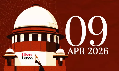 Supreme Court Daily Round-Up : April 9, 2026