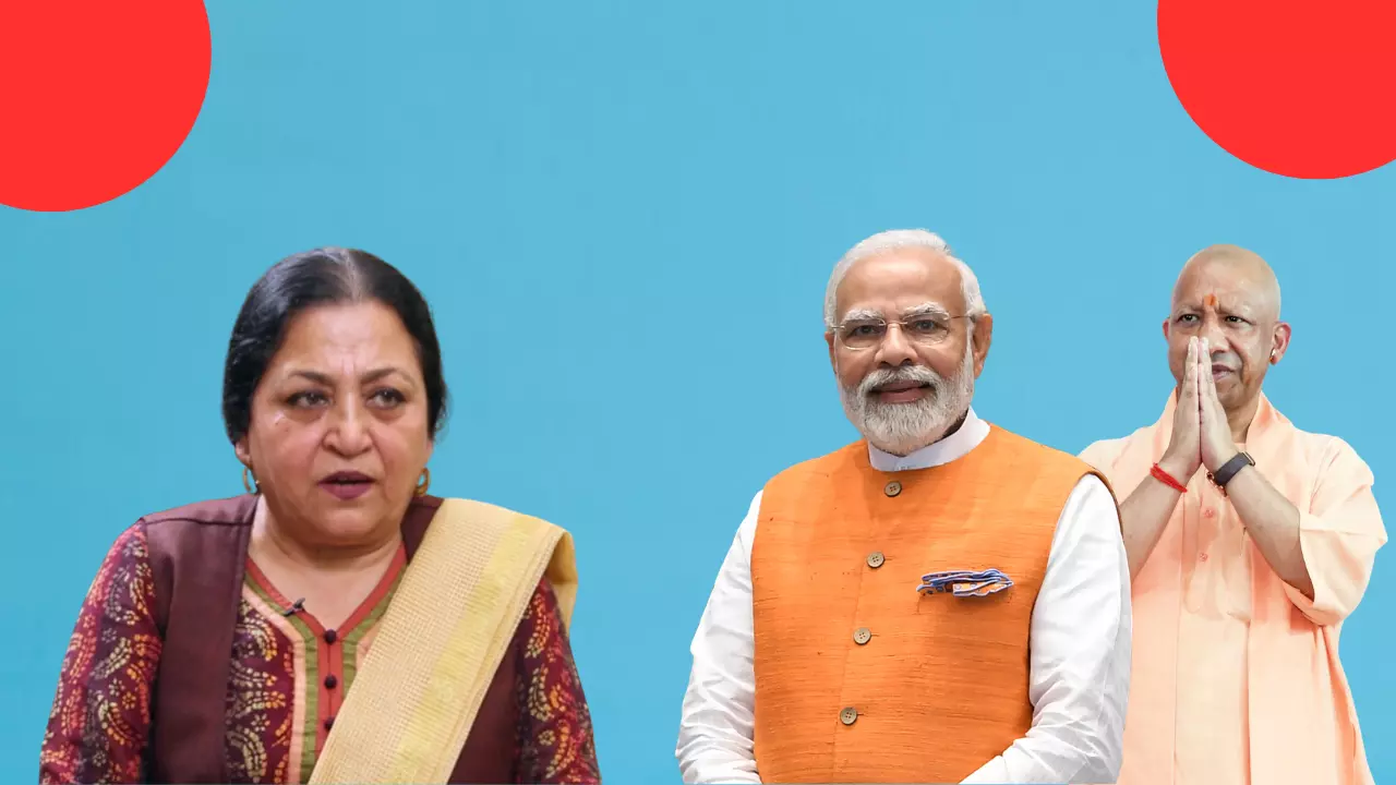 Complaint In Varanasi Court Seeks FIR Against Prof Madhu Kishwar Over Social Media Posts On PM Modi, CM Adityanath Complaint In Varanasi Court Seeks FIR Against Prof Madhu Kishwar Over Social Media Posts On PM Modi, CM Adityanath