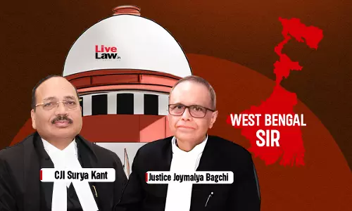 West Bengal SIR: Supreme Court Asks Appellate Tribunal To Give Out-Of-Turn Hearing For Person Claiming To Possess Aadhaar & Passport West Bengal SIR: Supreme Court Asks Appellate Tribunal To Give Out-Of-Turn Hearing For Person Claiming To Possess Aadhaar & Passport