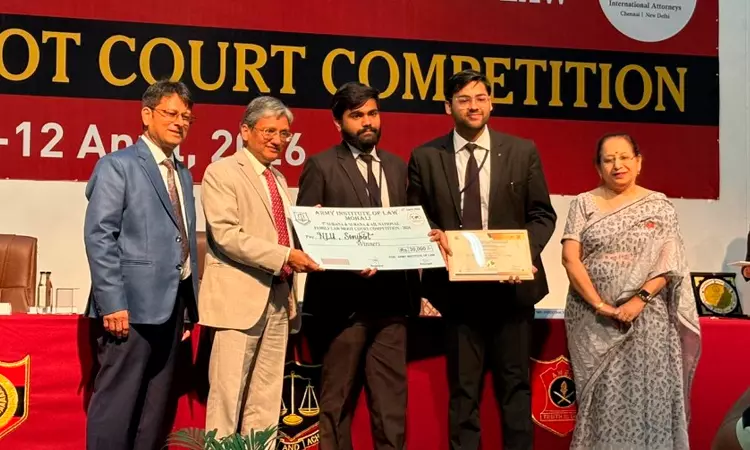 DBRANLU Students Win 7th Surana & Surana–Army Institute of Law Family Moot Court Competition 2025–26 DBRANLU Students Win 7th Surana & Surana–Army Institute of Law Family Moot Court Competition 2025–26