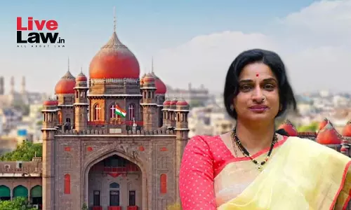 Telangana HC Stays Further Proceedings In FIR Against BJPs Madhavi Lata Accused Of Obstructing Voter, Forcibly Lifting Niqab During 2024 Polls Telangana HC Stays Further Proceedings In FIR Against BJPs Madhavi Lata Accused Of Obstructing Voter, Forcibly Lifting Niqab During 2024 Polls