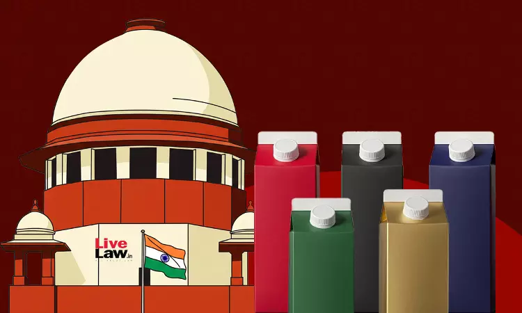 Sale Of Liquor In Tetra Packs: Supreme Court Allows Petitioner To Raise Concerns Before UP Authority Sale Of Liquor In Tetra Packs: Supreme Court Allows Petitioner To Raise Concerns Before UP Authority