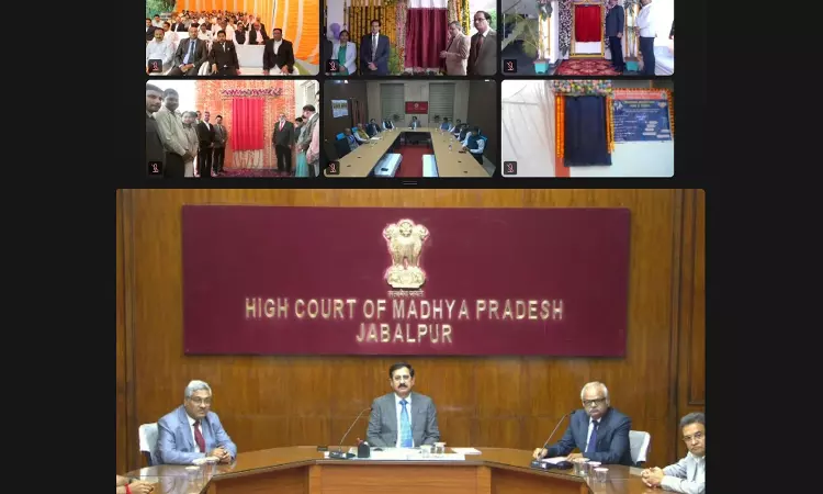 Justice Sanjeev Sachdeva Inaugurates Court, Mediation And Housing Facilities In Madhya Pradesh Justice Sanjeev Sachdeva Inaugurates Court, Mediation And Housing Facilities In Madhya Pradesh