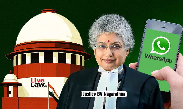 Cant Take Information From WhatsApp University: Justice Nagarathna Cant Take Information From WhatsApp University: Justice Nagarathna
