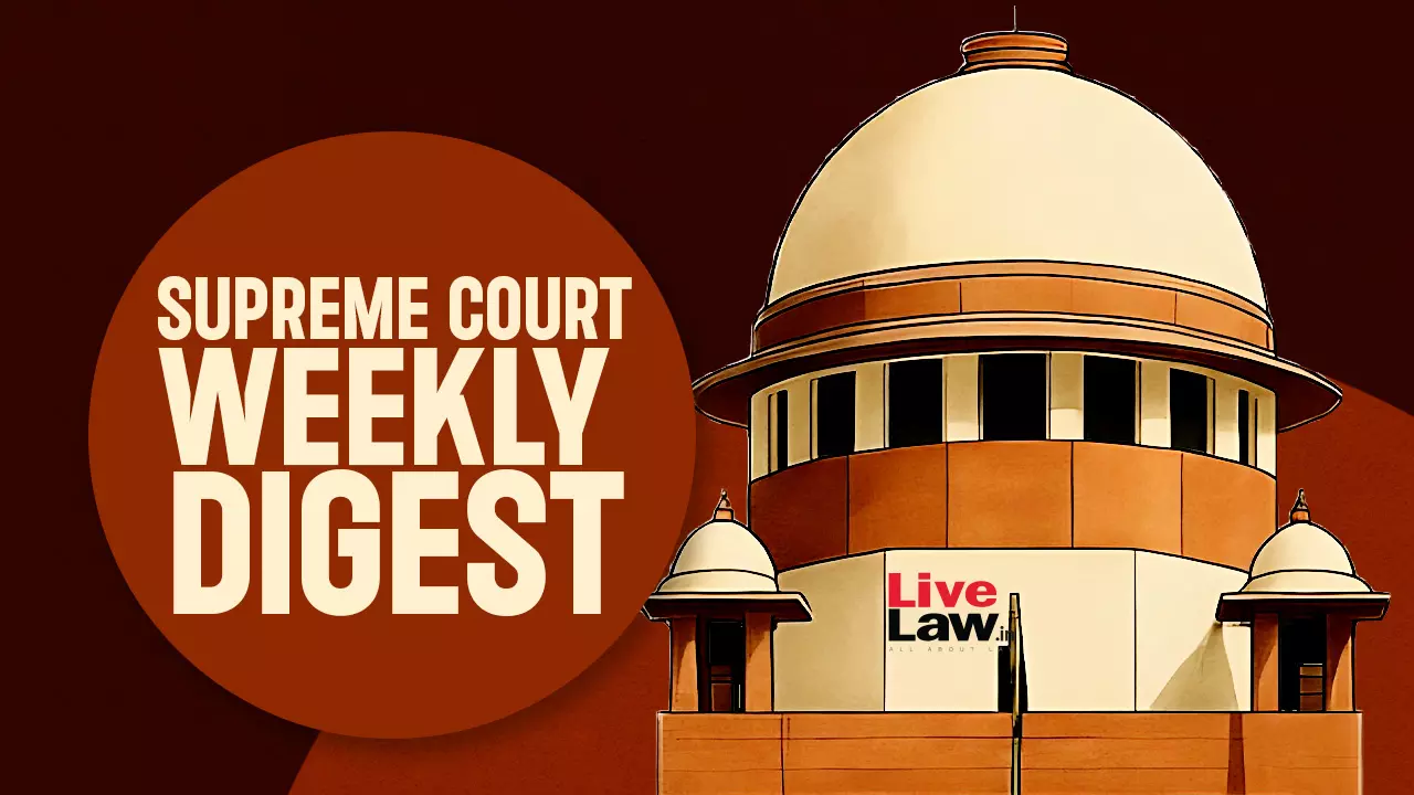 Supreme Court Weekly Digest April 16 - 24, 2026 Supreme Court Weekly Digest April 16 - 24, 2026