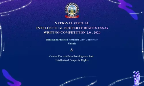 HPNLU Announces National Virtual IPR Essay Competition 2.0, 2026 HPNLU Announces National Virtual IPR Essay Competition 2.0, 2026