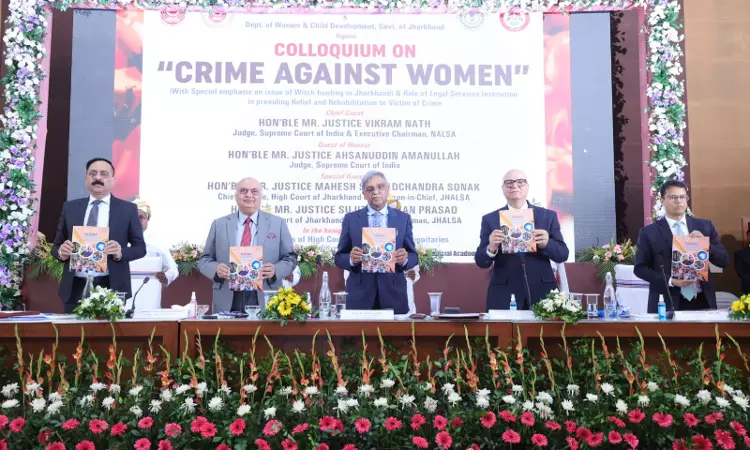 Colloquium On Crimes Against Women Held At Ranchi Judicial Academy, Focus On Witch Hunting And Victim-Centric Justice Colloquium On Crimes Against Women Held At Ranchi Judicial Academy, Focus On Witch Hunting And Victim-Centric Justice