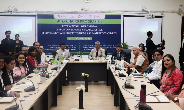 CITIL, DNLU Jabalpur Concludes International Symposium On “Carbon Governance And Global Justice” CITIL, DNLU Jabalpur Concludes International Symposium On “Carbon Governance And Global Justice”