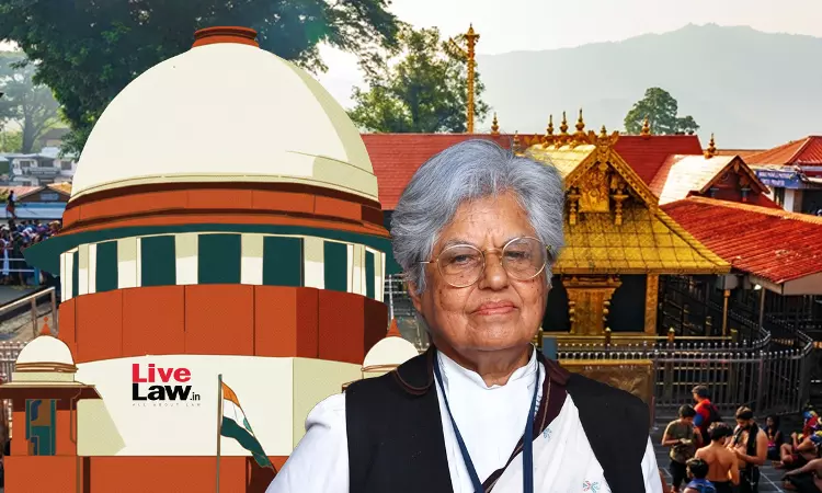 Morality Cant Be Interpreted As Societal Morality As It Can Be Based On Prejudices : Indira Jaising In Sabarimala Reference Morality Cant Be Interpreted As Societal Morality As It Can Be Based On Prejudices : Indira Jaising In Sabarimala Reference