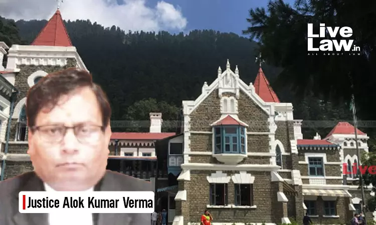 Justice Alok Kumar Verma Tenders Resignation As Uttarakhand High Court Judge