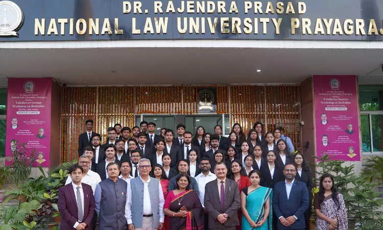 Dr. Rajendra Prasad National Law University Holds Workshop On Mediation Dr. Rajendra Prasad National Law University Holds Workshop On Mediation