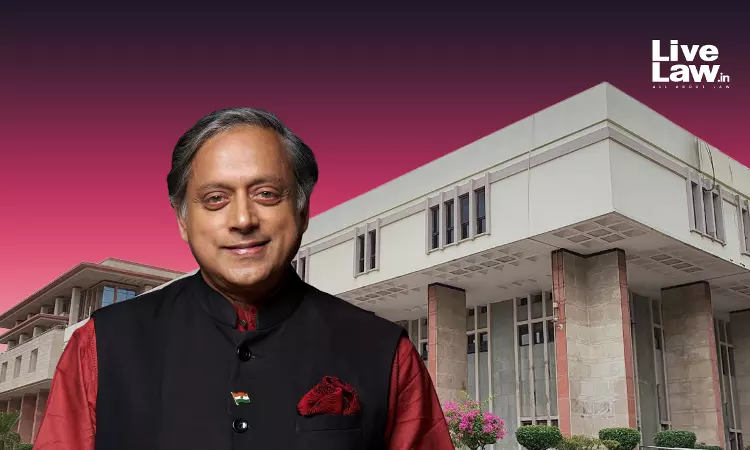 Delhi High Court Passes Order Protecting Personality Rights Of Congress MP Shashi Tharoor