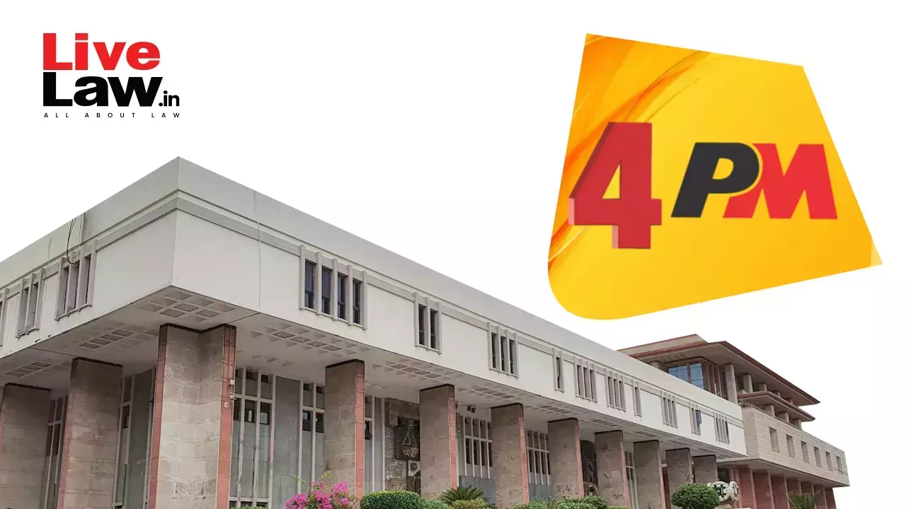 Delhi High Court Orders Restoration Of 4PM YouTube Channel, Directs Temporary Blocking Of Objectionable Videos