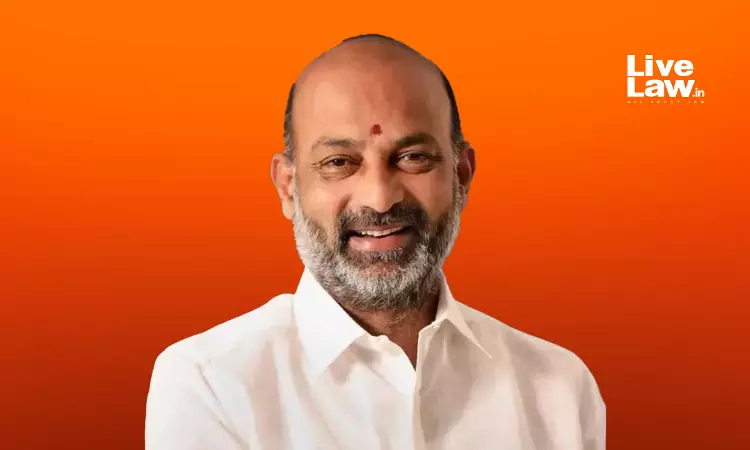 Union Minister Bandi Sanjay Moves Civil Court Seeking Takedown Of Defamatory Content Linking Him With Sons POCSO Case Union Minister Bandi Sanjay Moves Civil Court Seeking Takedown Of Defamatory Content Linking Him With Sons POCSO Case