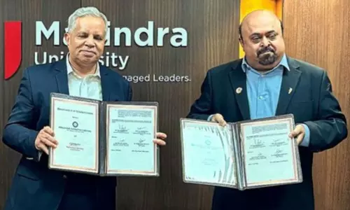 Mahindra University, HNLU Sign MoU To Promote Legal Education & Interdisciplinary Research Mahindra University, HNLU Sign MoU To Promote Legal Education & Interdisciplinary Research
