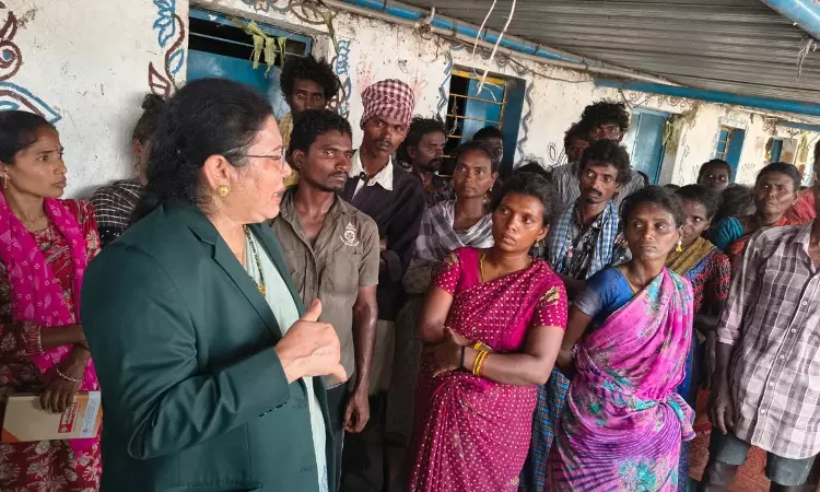 Telangana SLSA Conducts Rescue Operation; Over 500 Bonded Labourers Rescued From Brick Kilns In Nizamabad Telangana SLSA Conducts Rescue Operation; Over 500 Bonded Labourers Rescued From Brick Kilns In Nizamabad