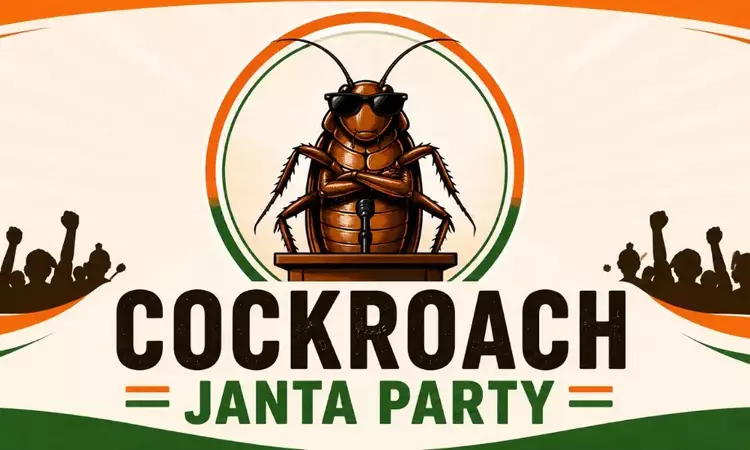 Two Trademark Applications Filed For Cockroach Janata Party Two Trademark Applications Filed For Cockroach Janata Party