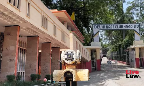 Delhi High Court Allows Centres Appeal Against Order Staying Notice To Delhi Race Club Under Public Premises Act Delhi High Court Allows Centres Appeal Against Order Staying Notice To Delhi Race Club Under Public Premises Act
