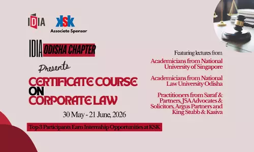 [Advertisement] Certificate Course On Corporate Law By IDIA Odisha Chapter
