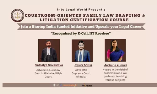 [Advertisement] Courtroom-Oriented Family Law Drafting & Litigation Certification Course
