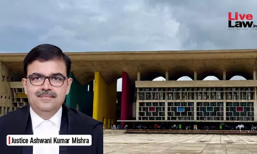 Centre Notifies Appointment Of Justice Ashwani Kumar Mishra As Acting Chief Justice Of Punjab & Haryana High Court Centre Notifies Appointment Of Justice Ashwani Kumar Mishra As Acting Chief Justice Of Punjab & Haryana High Court