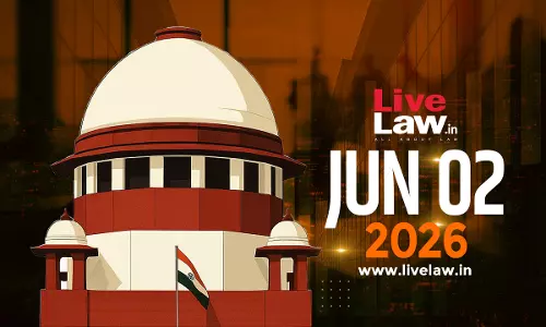 Supreme Court Daily Round-Up : June 2, 2026