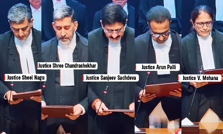 Five New Judges Take Oath In Supreme Court, Court Moves Closer To Full Strength Five New Judges Take Oath In Supreme Court, Court Moves Closer To Full Strength