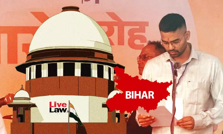 Supreme Court Issues Notice On Plea Challenging Re-Appointment Of Bihar Minister Deepak Prakash Without Election As MLA Supreme Court Issues Notice On Plea Challenging Re-Appointment Of Bihar Minister Deepak Prakash Without Election As MLA