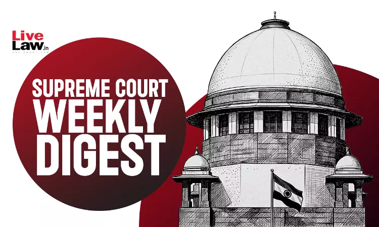 Supreme Court Weekly Digest May 11 - 17, 2026 Supreme Court Weekly Digest May 11 - 17, 2026