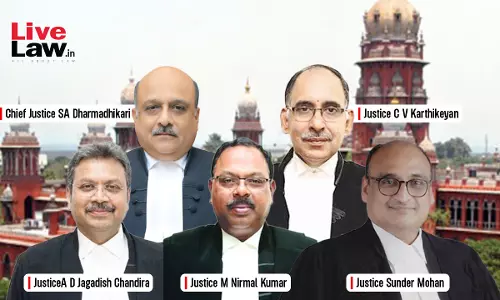 Convicts Leave, Temporary Release Cant Be Indefinitely Suspended Due To Pending Appeal: Madras High Court 5-Judge Bench