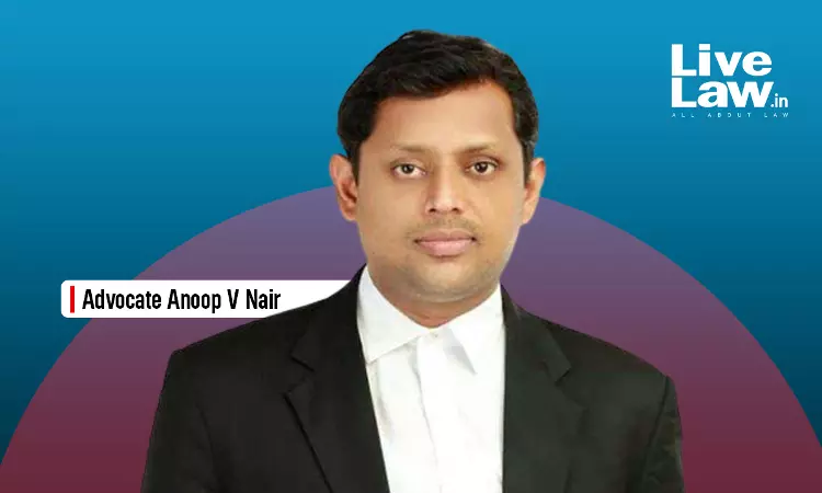 Advocate Anoop V Nair Appointed As Kerala State Attorney Advocate Anoop V Nair Appointed As Kerala State Attorney