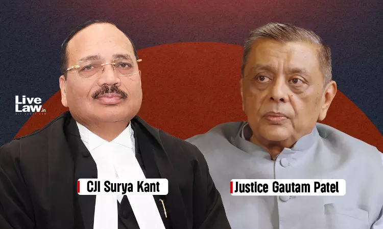 CJI Surya Kant Meets Indian High Commissioner In London Over Security Concerns For Justice Gautam Patels Family In UK CJI Surya Kant Meets Indian High Commissioner In London Over Security Concerns For Justice Gautam Patels Family In UK