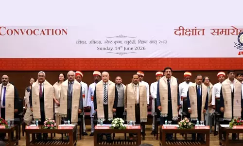 DNLU Jabalpur Holds Third Convocation; Justice J.K. Maheshwari Calls On Graduates To Cultivate Constitutional Imagination DNLU Jabalpur Holds Third Convocation; Justice J.K. Maheshwari Calls On Graduates To Cultivate Constitutional Imagination
