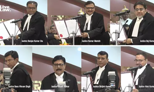 Seven Advocates Sworn-In As Judges Of Patna High Court