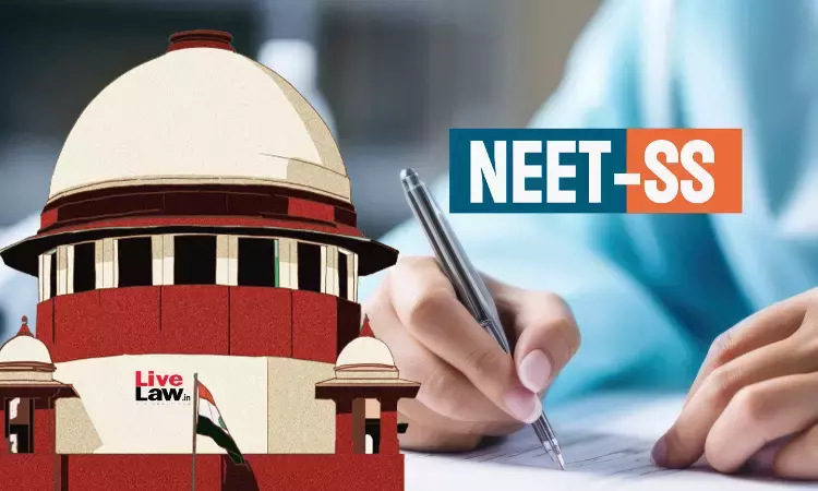 NEET- SS | Supreme Court Directs Tamil Nadu To Surrender 151 Vacant Super Speciality Medical Seats To All India Quota NEET- SS | Supreme Court Directs Tamil Nadu To Surrender 151 Vacant Super Speciality Medical Seats To All India Quota